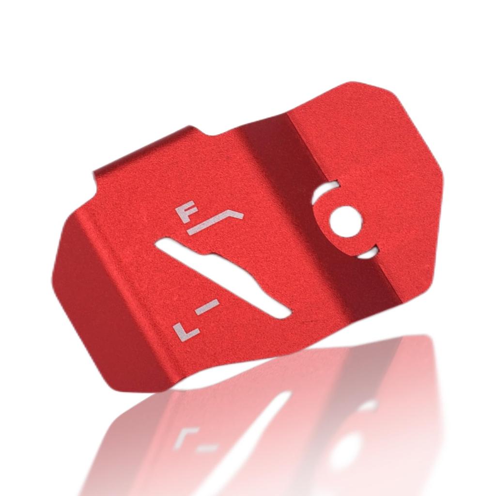 LEDISHUN Fluid Tank Protector for Honda Dax 125 and Monkey 125 (Red)