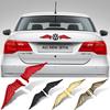 3D Metal Angel & Eagle Wings Car Logo Sticker for Sedan Customization