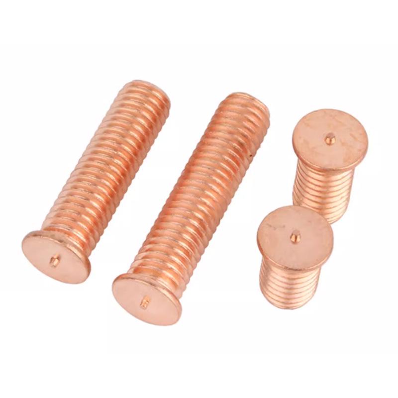 PT-M3M4M5M6M8 Copper-Plated Carbon Steel Projection Weld Studs and Screws