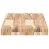 Floating Shelf 100x30x4 cm Solid Acacia Wood Untreated