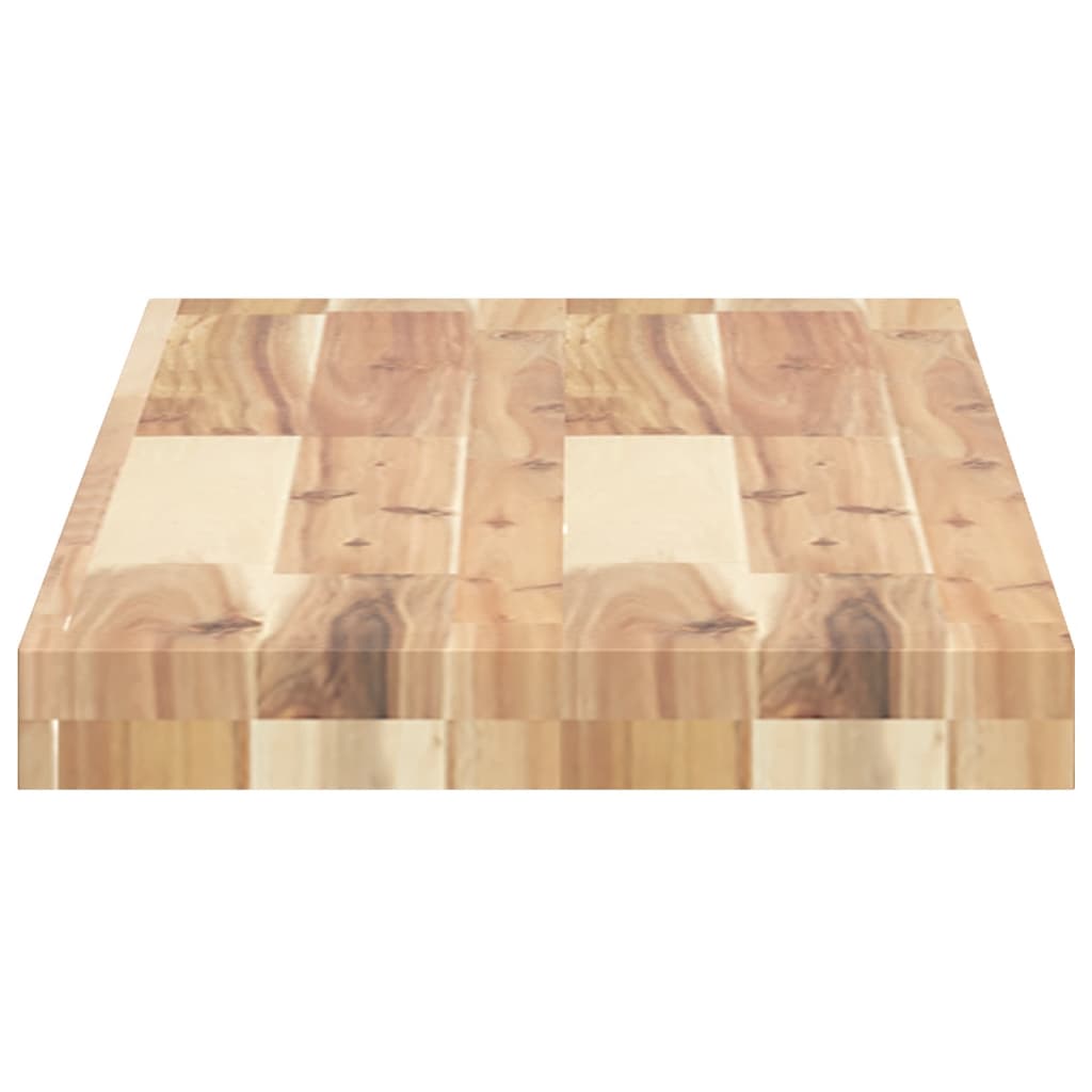 Floating Shelf 100x30x4 cm Solid Acacia Wood Untreated