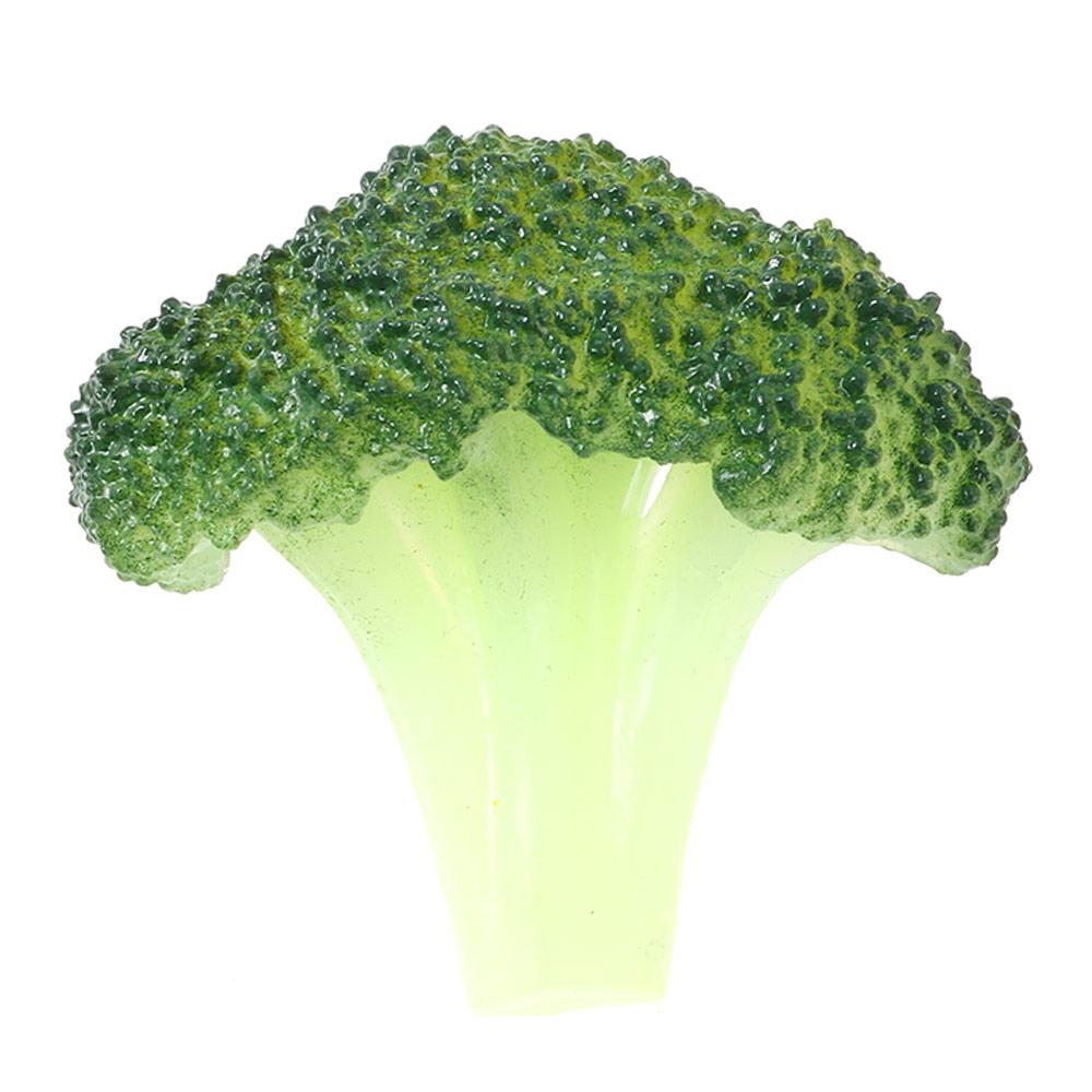 Green Artificial Vegetables PVC Simulation Broccolis Artificial Broccoli  Kitchen Decor