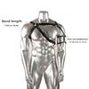 Men's Leather Chest Harness fashion PU Leather Cage Chest Harness belt Rave Outfit