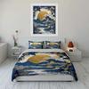 "Oriental Landscape Art Decor 3PC" Multiple Sizes Kid's and Adults' Bedroom Exquisite 3PC Bedding Set Gift