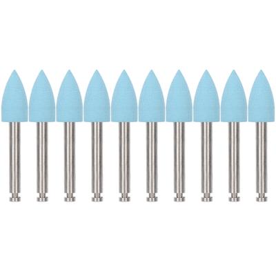 10 Stück Dental Polierbohrer Langsamlaufend Dental Schleifpolierer Bohrer Set 410