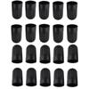 Black Plastic Tire Valve Stem Caps for TR20008 TPMS, Universal Tire Valve Long Caps for Car, Truck, SUV, Bike and Motorcycle