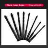 4-edge Cross Hex Drill Bit Set For Concrete Porcelain Tile Glass Metal Drill Bits Kit Tools Carbide Drills 3/4/5/6/7/8/10/12 Mm