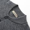 Kemeng Boka Men's 100% Cashmere Half-Zip Sweater