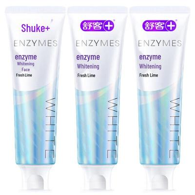 Shuke Whitening Enzyme Toothpaste Fresh Lime 3-Pack