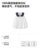 [Pure Cotton] Mini Balabala Girls' Short Sleeve Shirt Cute Sea Style Collar Top 2026 Summer