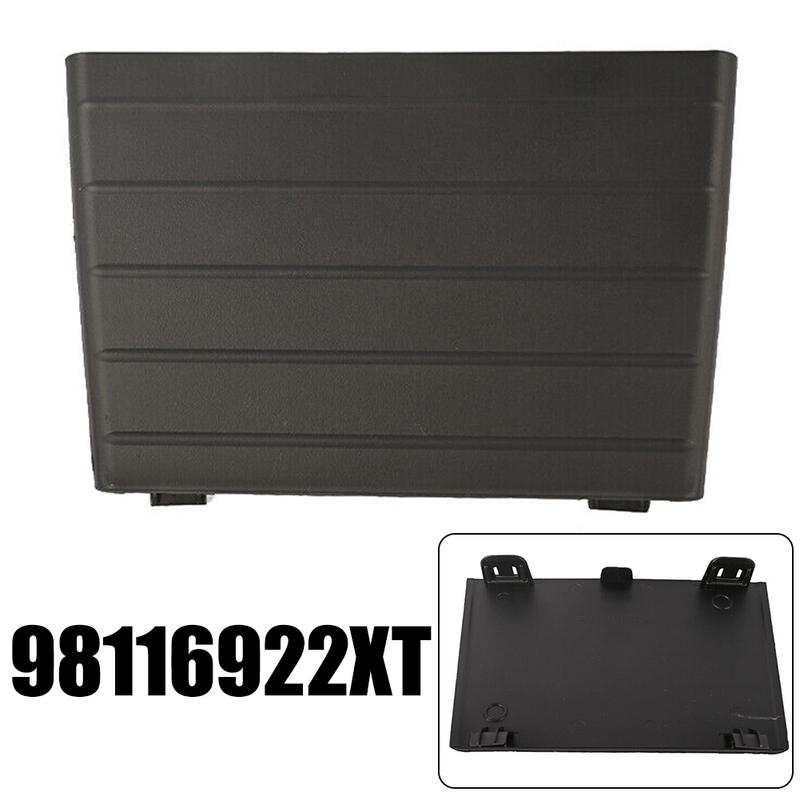 1pc Car Front Bumper Center Grille Cover For 3008 For 5008 2016-19 98116922XT Front Bumper Decorative Cover Accessory