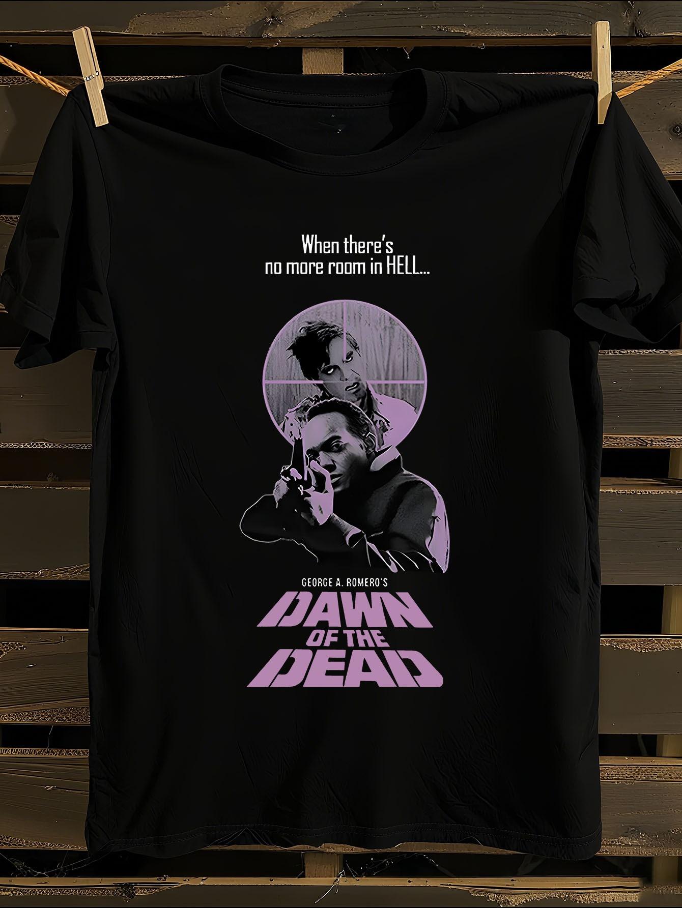 Dawn of the Dead 1978 George A. Romero Zombie Movie T-shirt M