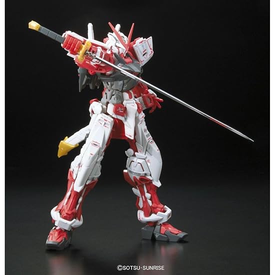 BANDAI SPIRITS RG Mobile Suit Gundam SEED ASTRAY MBF-P02 Gundam Astray Red Frame 1/144 Scale Color-C