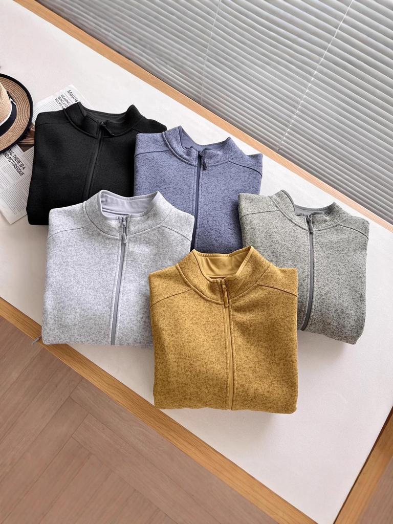 Unisex Outdoor Fleece Jacket - Thickened, Warm, Stand-up Collar for Autumn/Winter Sports