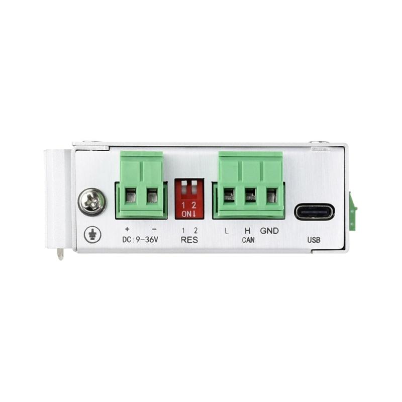 CAN to RS232/RS485 Protocol Converter Industrial with 5 Conversion Modes 9-36V Ethernet Module Easy Installation