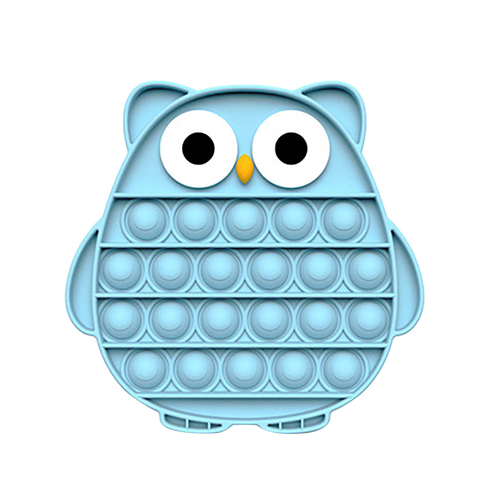 

Красочный пресс-пузырь, настольные развивающие игрушки, детская интерактивная игра синий