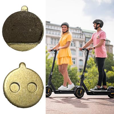 Pastiglie Freni Nere/Oro Parti per Bicicletta Elettrica Scooter Elettrico