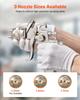 LVLP Air Spray Gun, Gravity Feed Paint Sprayer Gun with 3 Nozzles (1.3/1.4/1.7mm), 600ml Capacity Automotive Paint Sprayer with Air Regulator for