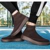 Women's Fall Sock Shoes Breathable High Top Casual Shoes One Foot Stirrup Thick Bottom Sneakers