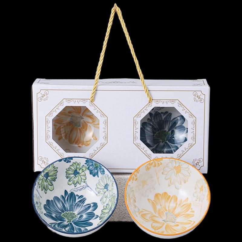 Japanese Style Ceramic Bowl Gift Set