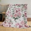 Rosenblumen-Outdoor-Flanell-Decken, Outdoor-Reisen, Heimdecken, Fan-Geschenke, Geeignet für alle Jahreszeiten, Weihnachtsgeschenke. R1127046