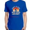 Vintage Archery Fashion Graphic T Shirts Jusa A Girl Who Loves Archery Funny Summer Short Sleeve Tshirts Unisex Print T Shirt