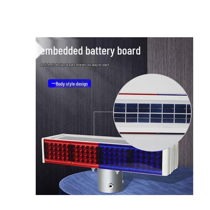 Battle Tiger Solar Traffic Warning Strobe Light