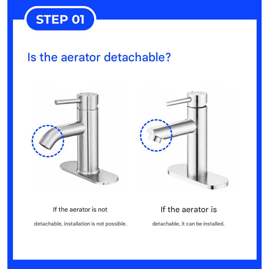Bodyluv Puresome Signature Sink Filter – 100% Pure Water Filtration, Korean