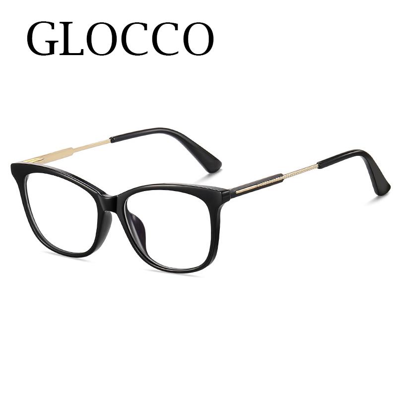 Anti-blue Light Presbyopia Eyeglasses Super Lightweight Cat-Eye Shaped Gradient Eyeglasses W-omen TR90 Stylish Casual Transparent PC Screen Glasses