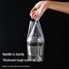Transparent Double Cup Carrier Takeaway Bags