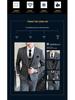 Pánský jarní ležérní oblek třídílný slim fit v korejském stylu