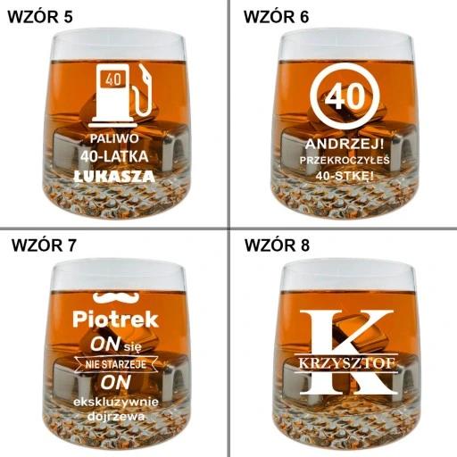 Szklanka Do Whisky Krosno Prezent Dla Faceta Mężczyzny Na 18-99 Urodziny
