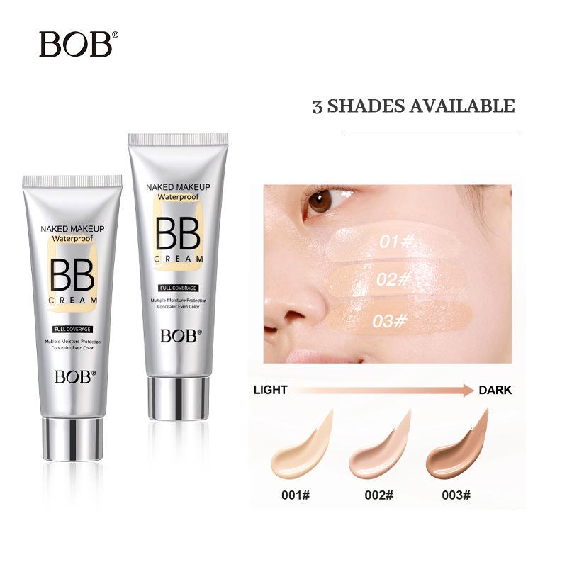 Echte BOB Isolation BB Cream Natürlicher Concealer Ohne Puder Feuchtigkeitsspendende Langanhaltende Foundation Einfache Creme Flecken