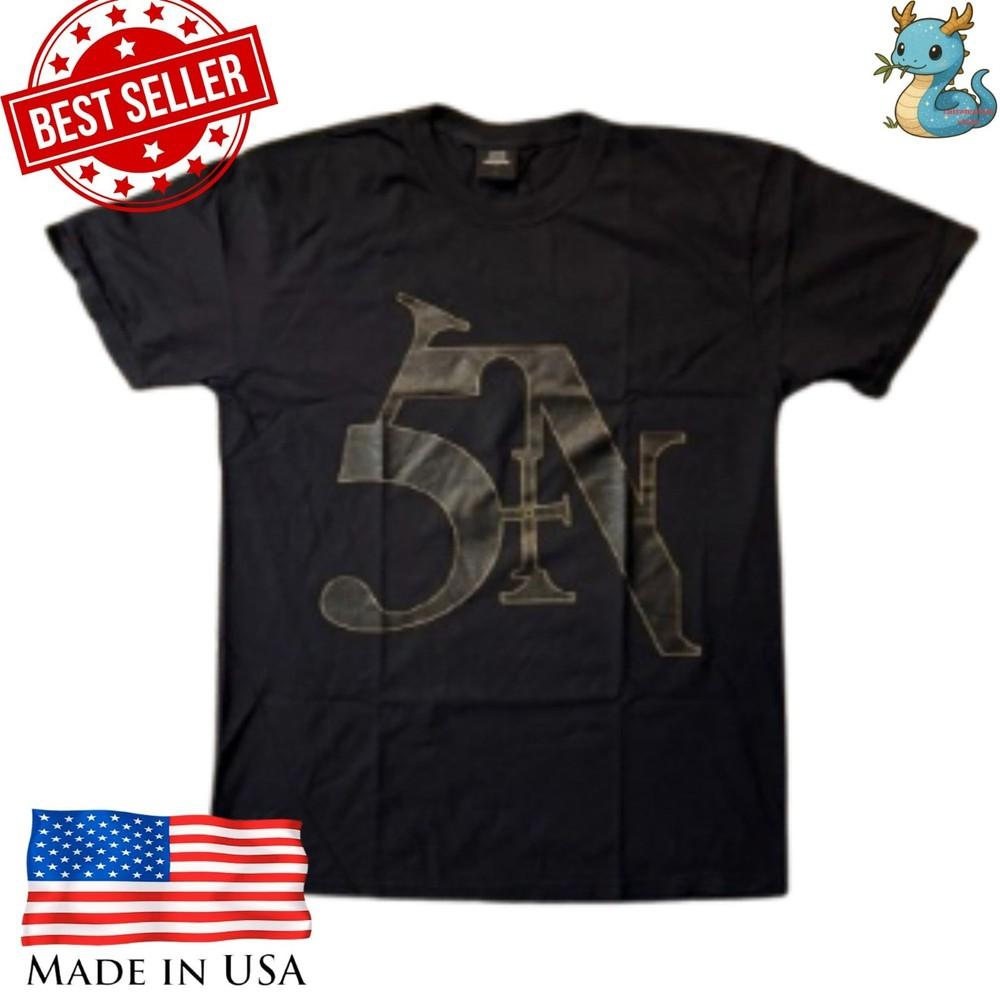 

Nine Inch Nails Repint T-Shirt NIN Rock Band Graphic Retro Tee Unisex T-Shirt M