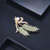 Premium Wheat Ear Brooch Women's Summer Cheongsam Accessories Corsage Metal Jewelry Men's Hat Pendant Decorative Pin