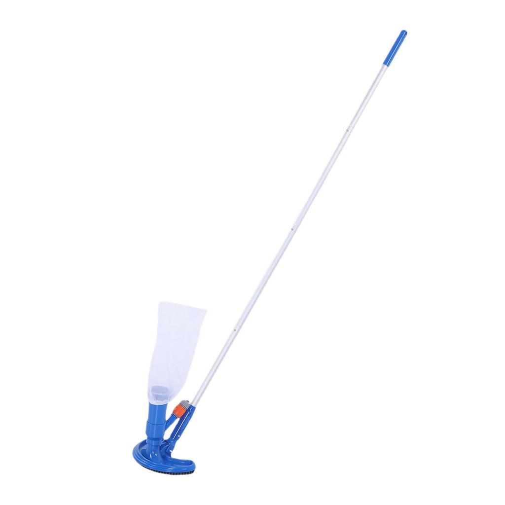 Pool Vacuum Jet Cleaner Labor Saving Portable Underwater Cleaner with 4 Section Pole for Swimming Pool Hot Tub Fountain