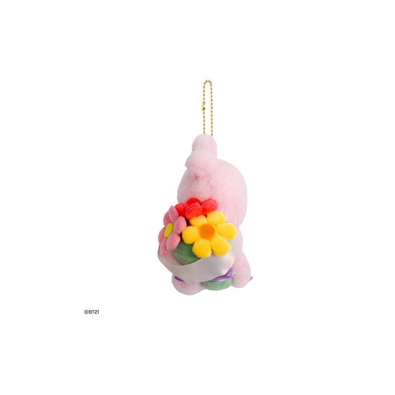 BTS BT21 Official PLUSH Keyring [BOUQUET]