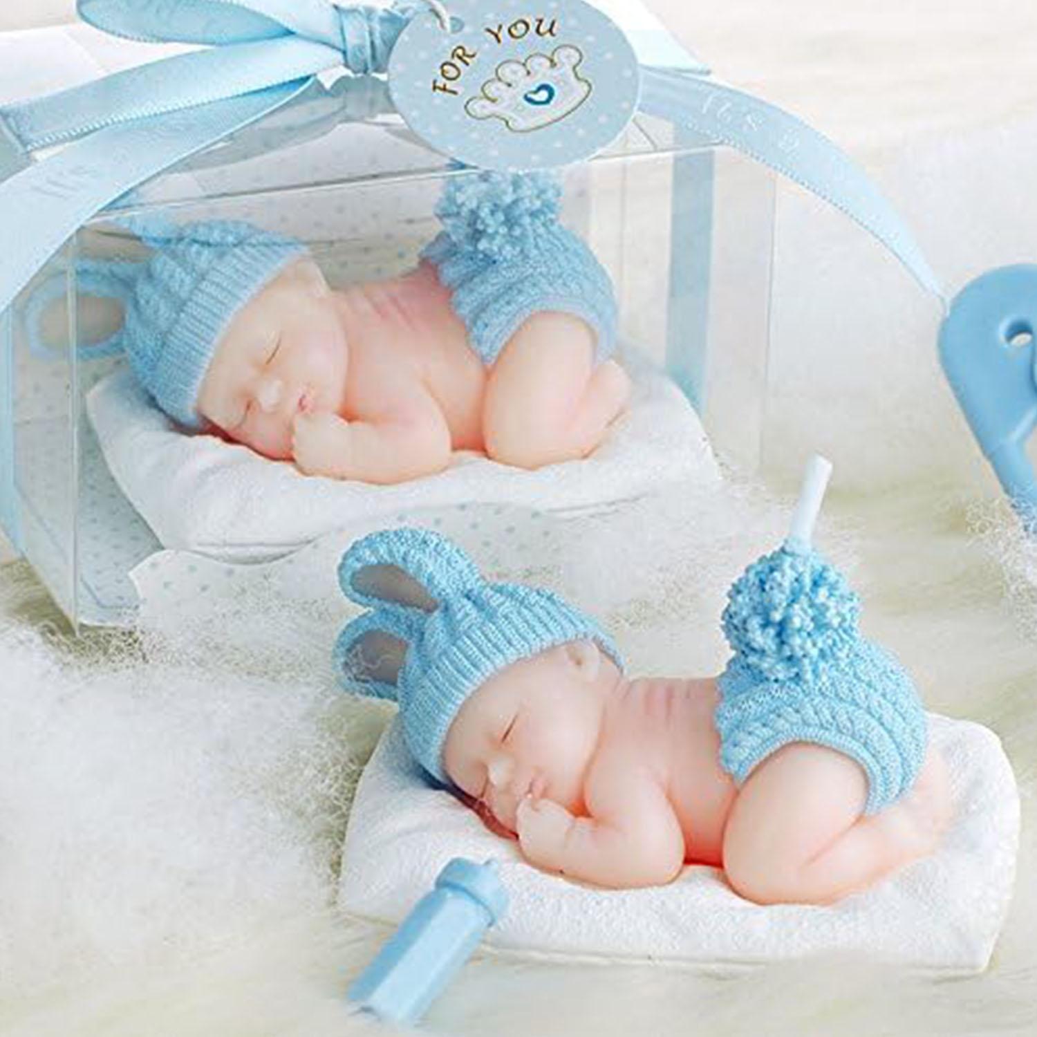 

6 шт. Свеча Синяя Свеча на День Рождения Мальчик С Днем Рождения Топпер для Торта для Топпер для Торта День Рождения Юбилей Принадлежности для Вечеринки