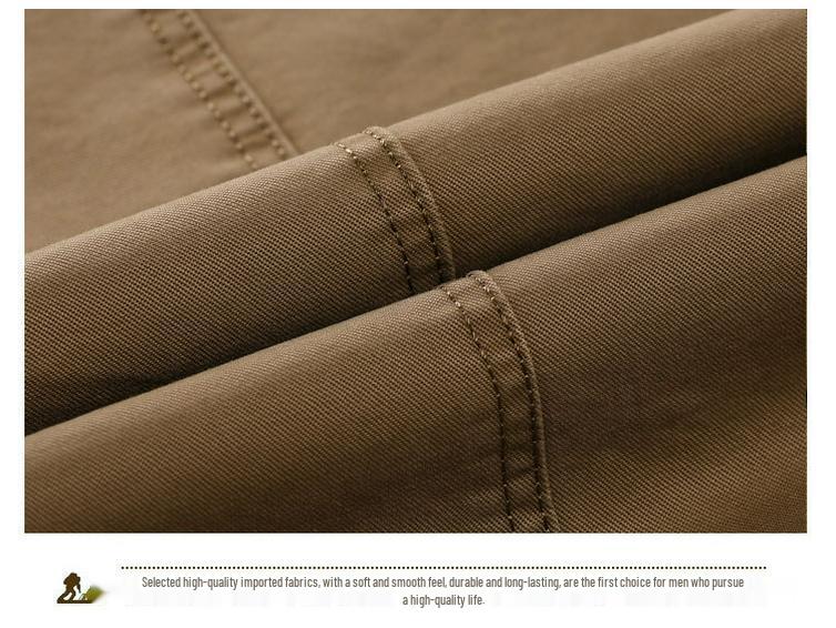 Cross-Border Men's Cotton Casual Jacket: Trendy Autumn/Spring Fashion Suit