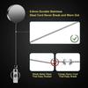 Heavy Duty Badge Reel, Retractable Badge Holder, Upgraded Retractable Badge Holder, Premium Heavy Duty Metal ID Badge Holder