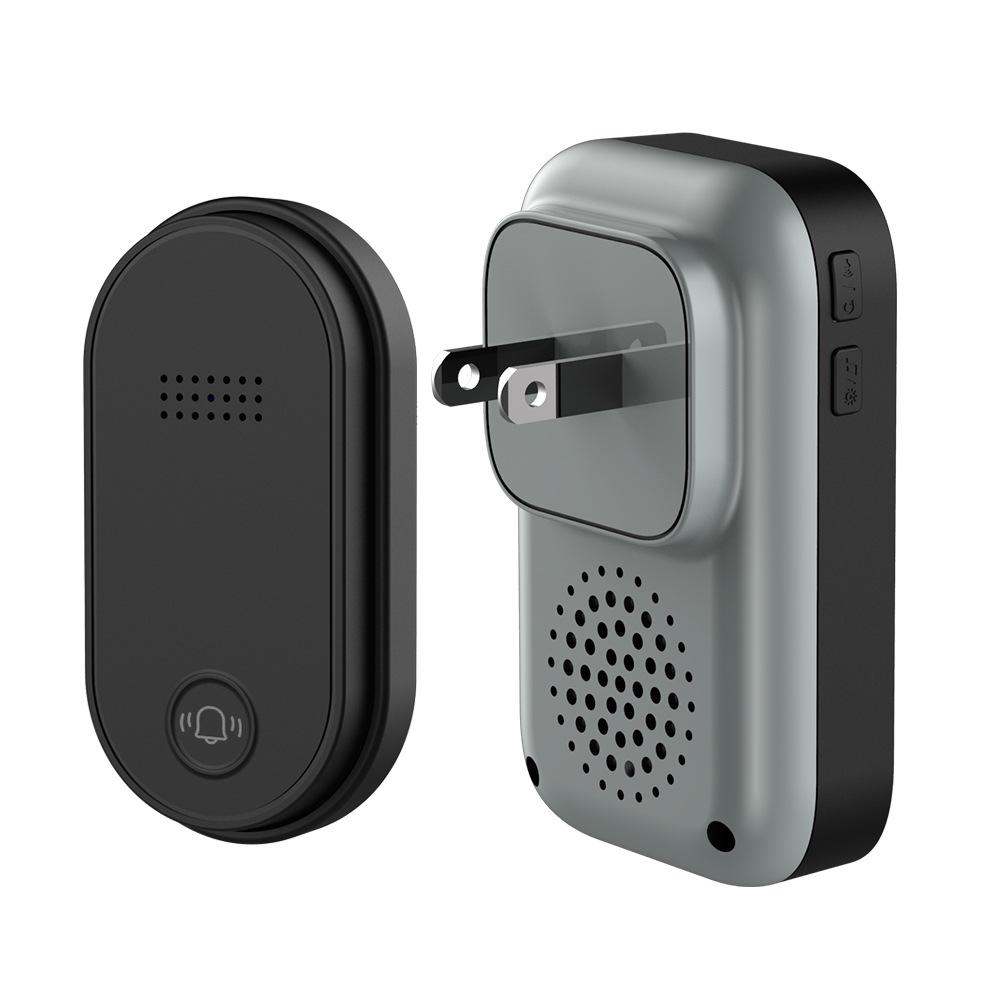 Dual-Mode Wireless Waterproof Battery-Free AC Doorbell
