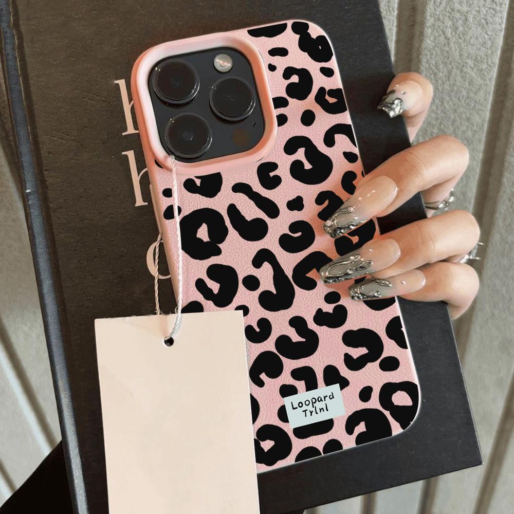 HOT Luxury Leopard Print Cool Lichee Leather Pattern Phone Case For Redmi A5 A3 A1 14C 13 12 12C 10 9 9A 9T 9C 8  K60 Ultra