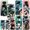 My Hero Izuku Deku Phone Case For Xiaomi Poco X7 X6 X5 M7 M8 Pro F7 Ultra Redmi 15C 15 13C 13 12C 12 10 10C 10A Art Fundas Poco