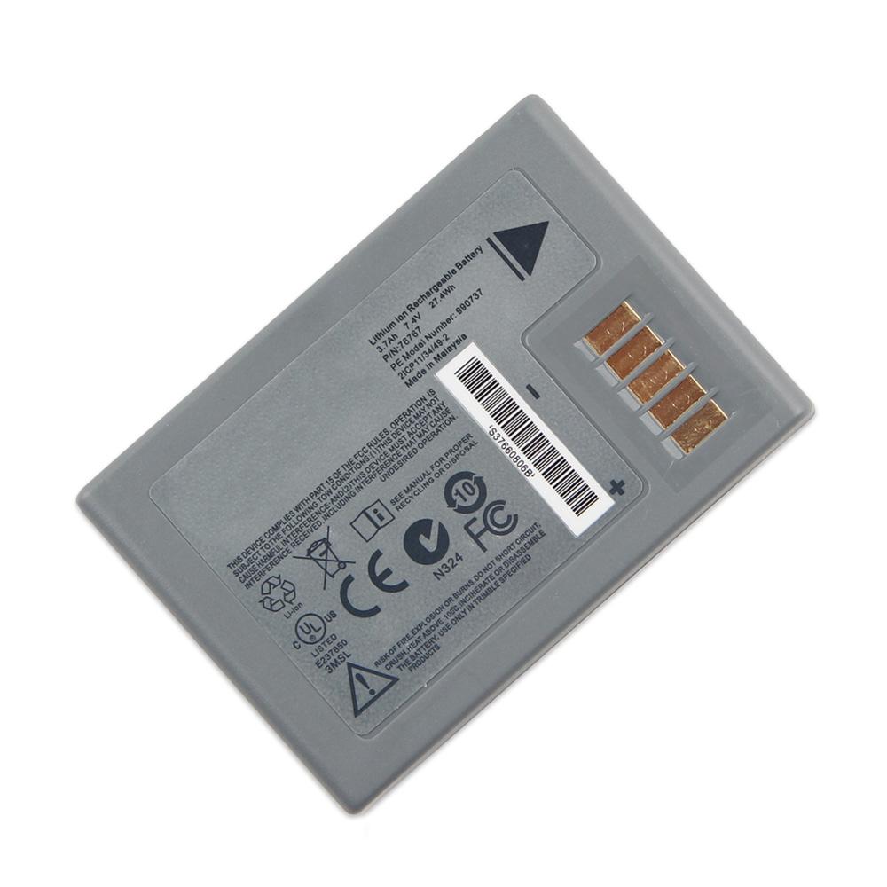 Brand New Replacement Battery 76767 For TRIMBLE R10 990737 GPS RTK Receiver Battery Charger 7.4V 27.4Wh