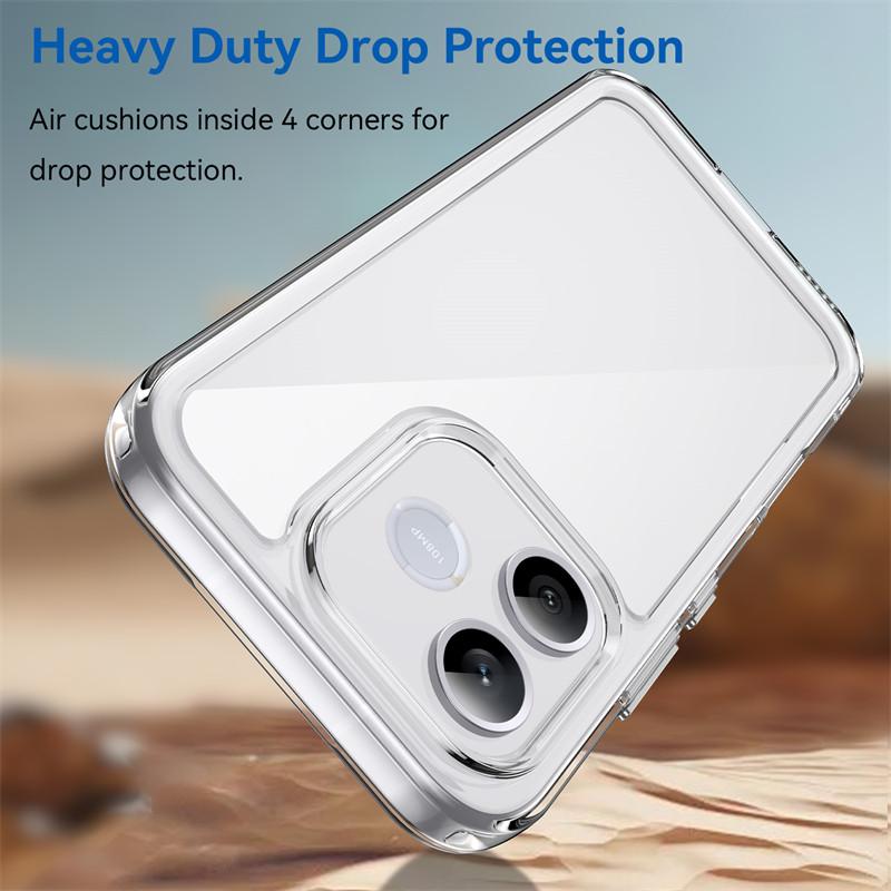 For Honor 600e Case Honor 600e Cover Funda Luxury Clear PC + Silicone Shockproof Protective Anti-Scratch Phone Cover Honor 600e