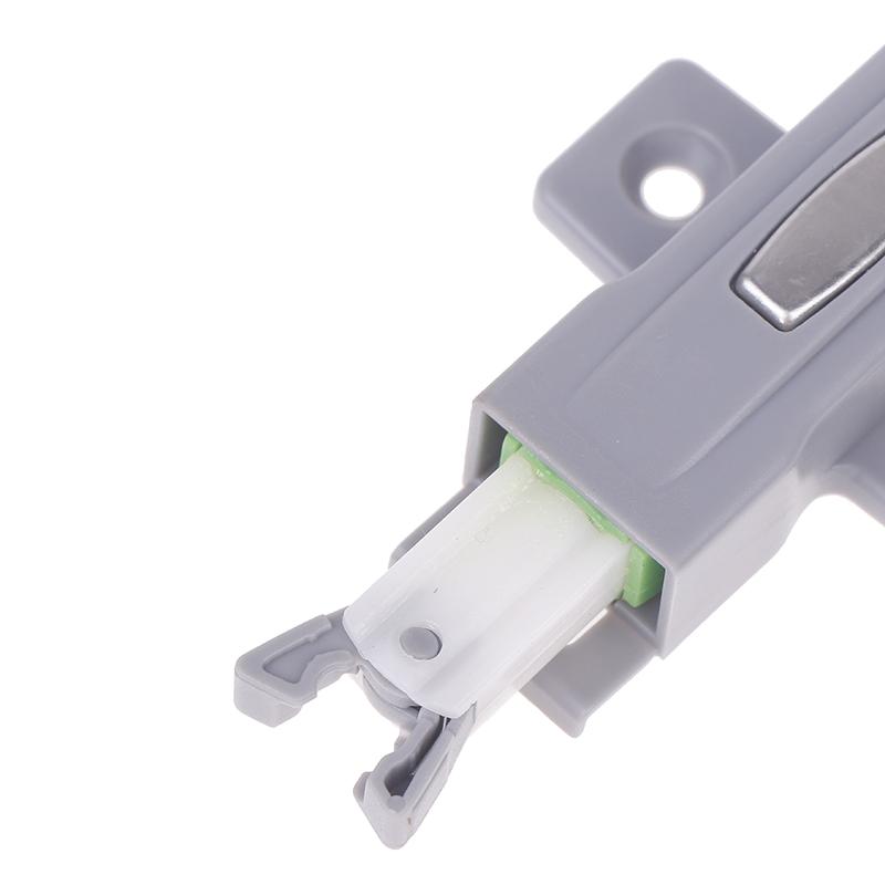 1 Pack Rebound Self Locking Device,Push To Open Cabinet Catches,Adjustable Kitchen Buckel Locks,Cabinet Push Latches