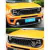 For 2016 17 18 19 20 21 22 23 Jeep Renegade Racing Grills Matt Carbon Grille Air Intake Styling Exterior Tuning Accessories Part