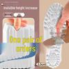 Boost Invisible Height Increasing Insoles for Men & Women - Full Sole, Arch Support, Soft Elastic