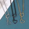 Slip Chain Necklace Rock Stainless Steel Cuban Long Necklace Jewelry Lariat Necklace