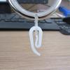 50pcs Wide Range Of Application Plastic Accessories Smooth And Polished Comma Hook  Home